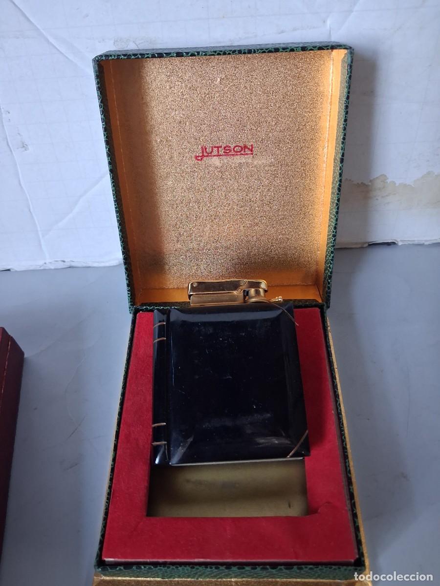 Mecheros: Mechero vintage marca Jutson en forma de libro - Foto 1