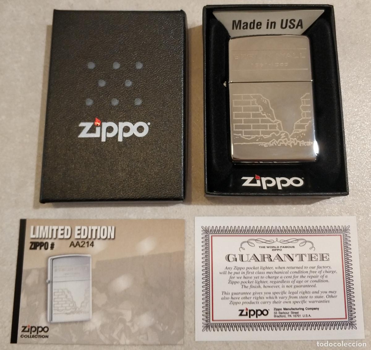 Mecheros: Zippo - Berlin Wall 250 (Colecci&oacute;n Planeta)