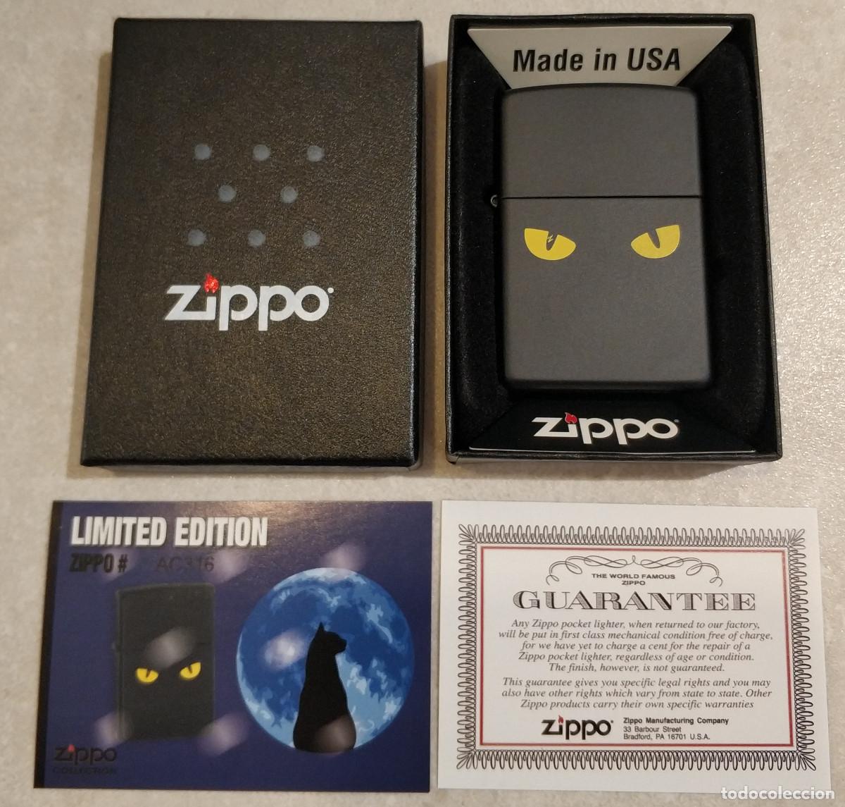 Mecheros: Zippo - Cat Eyes 218 (Colecci&oacute;n Planeta)