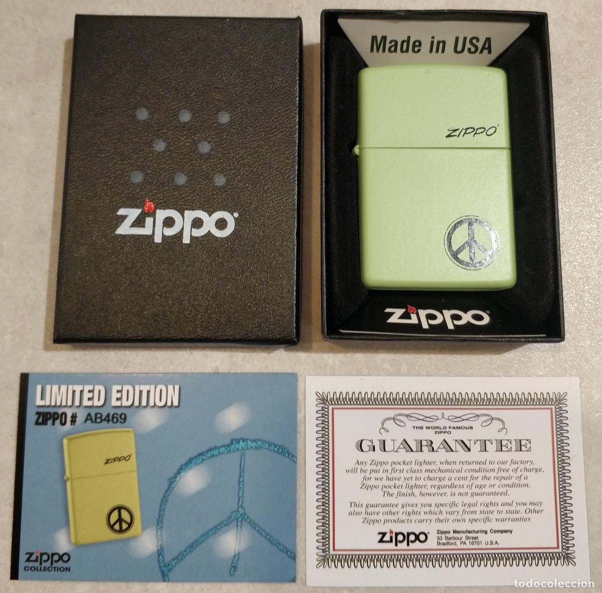 Mecheros: Zippo - Peace Sign 21122 (Colecci&oacute;n Planeta)