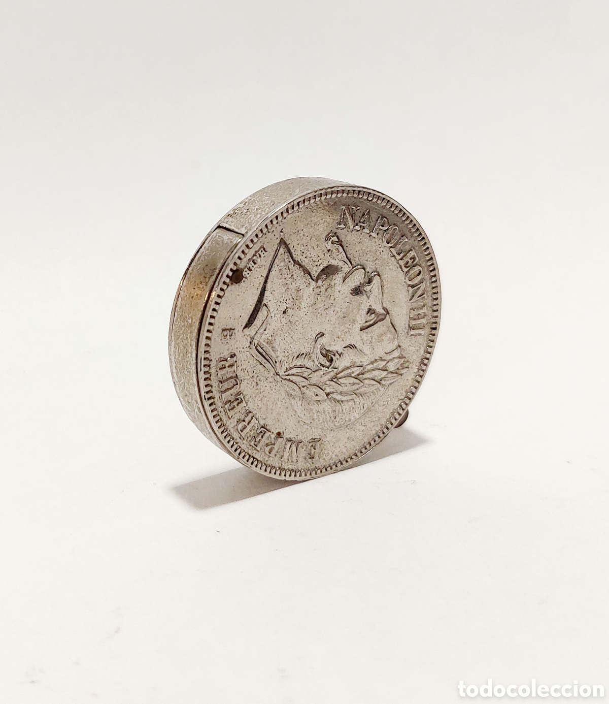 Mecheros: Mechero en forma de moneda Napole&oacute;n III - Foto 5