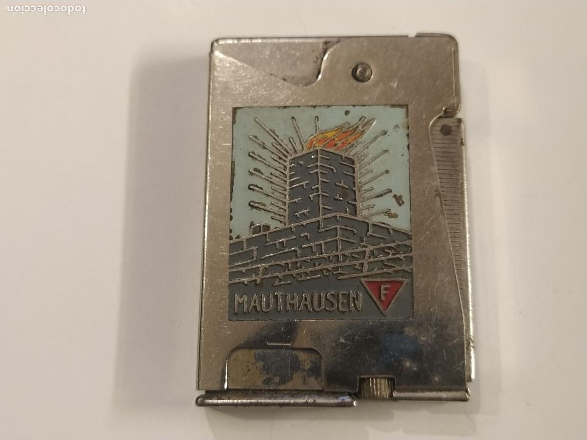 Isqueiros: MAUTHAUSEN - MECHERO ANTIGUO DE METAL -VER FOTOS ADICIONALES