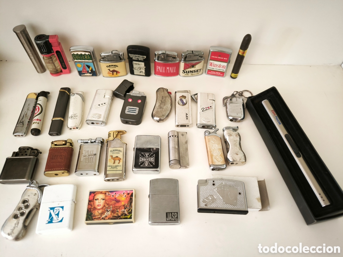 Briquets: 33 Mecheros curiosos y publicidad