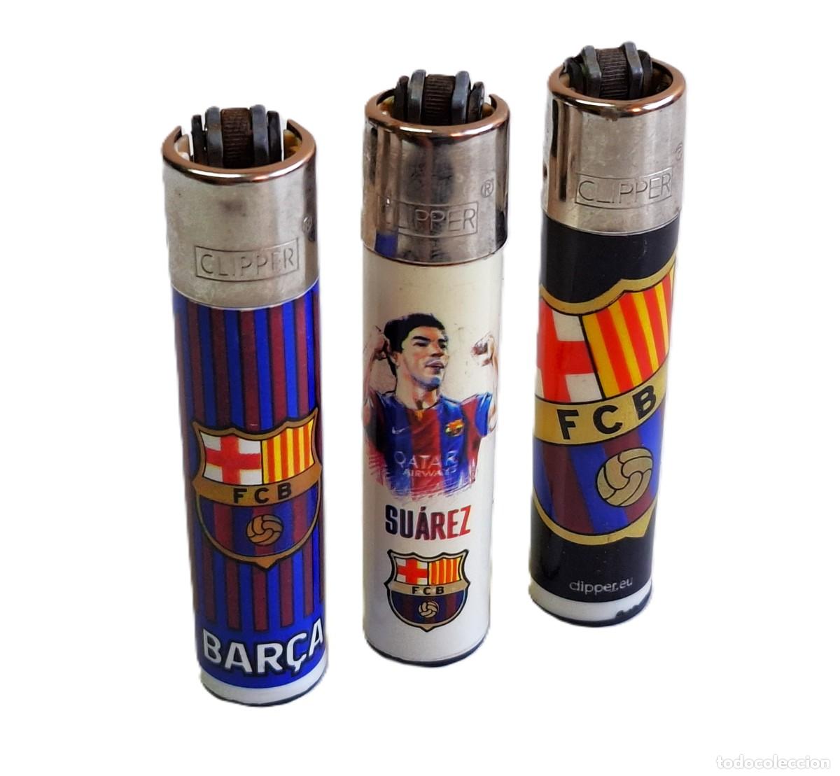 Briquets: FCB BARCELONA - MECHEROS RASCADOR CLIPPER - SI FUNCIONAN