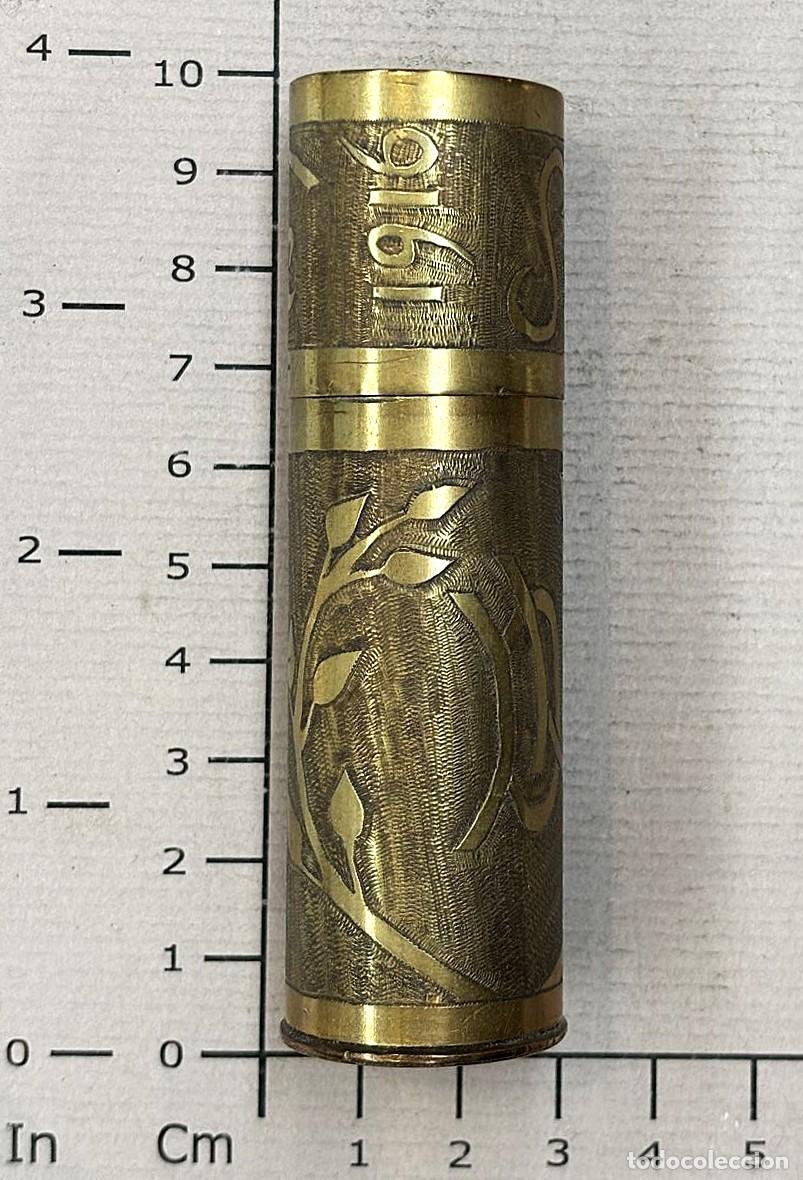Mecheros: MECHERO HECHO POR SOLDADOS DE LA 1&ordf; GUERRA MUNDIAL 1914