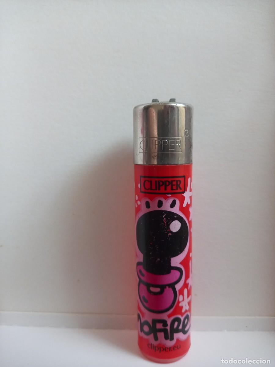 Mecheros: Mechero/encendedor Clipper lighter. El Xupet Negre. Mofire.