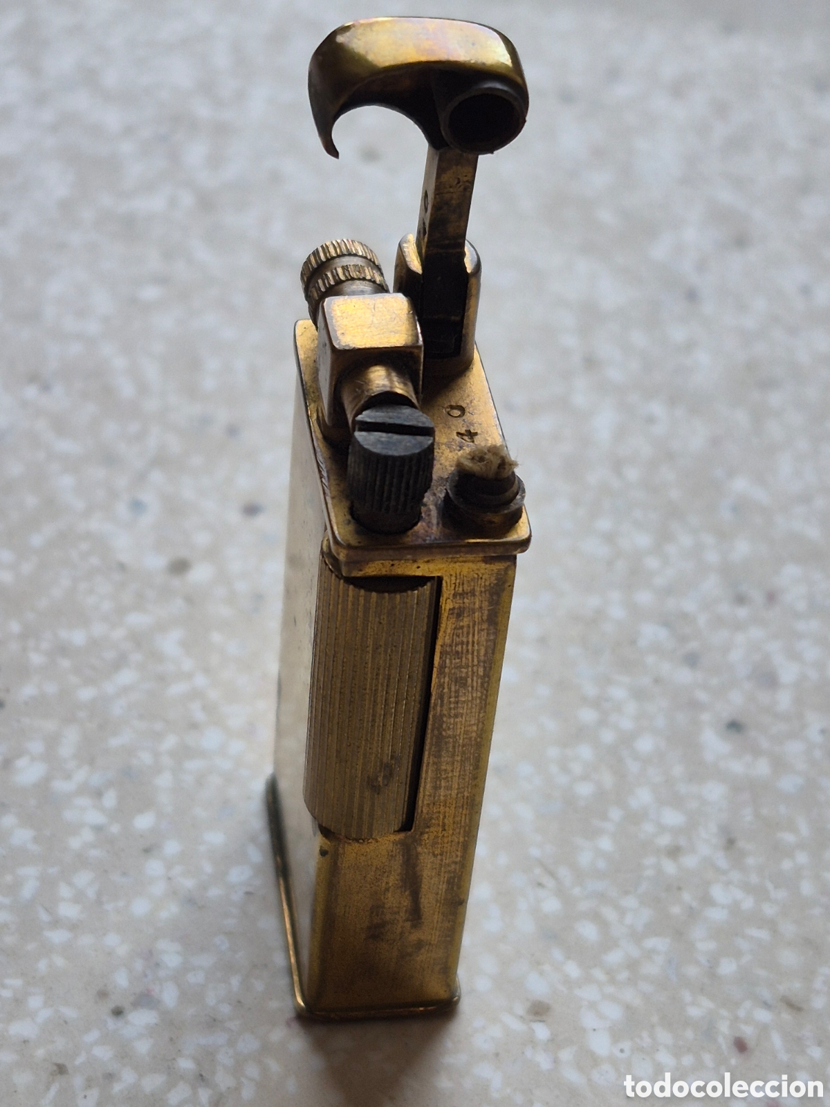 Mecheros: MECHERO ENCENDEDOR SUIZO PARKER&acute;S 40 - I y II Guerra Mundial - 5,4 x 2,3 x 1,1 cm. - ANTIGUO -