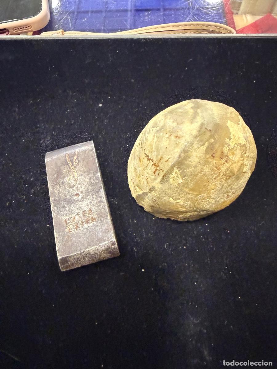 Mecheros: Bonita placa y piedra para hacer fuego, curiosidad