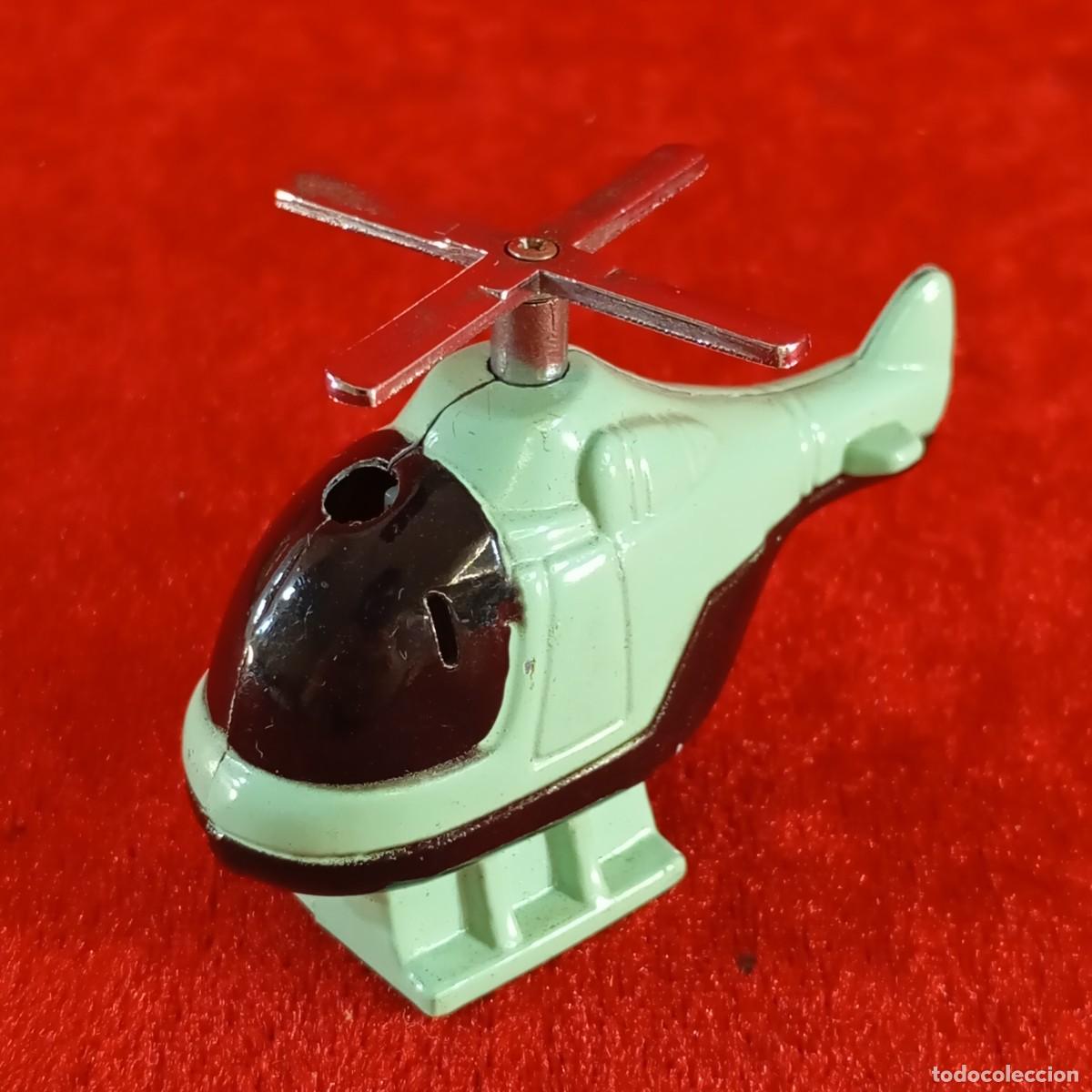 Mecheros: MECHERO EN FORMA DE HELICOPTERO - ENCENDEDOR DE COLECCIONISTA - 7 X 5 X 3 CM / 2175