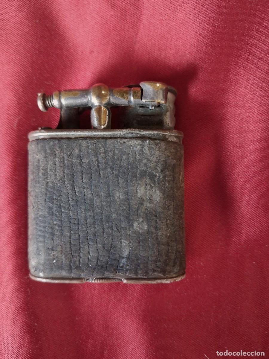 Mecheros: Antiguo mechero de gasolina Dunhill patent n0 143752 1437