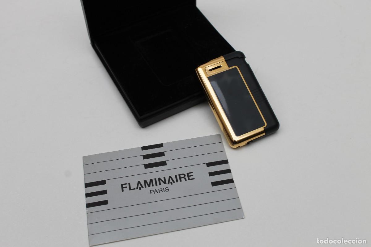 Mecheros: MECHERO ENCENDEDOR- FLAMINAIRE PARIS, EN CAJA ORIGINAL.