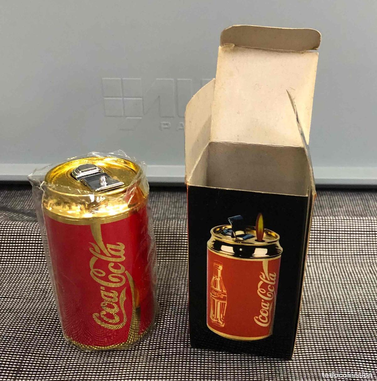 Mecheros: MECHERO PUBLICITARIO COCA-COLA. EN CAJA ORIGINAL, SIN ABRIR