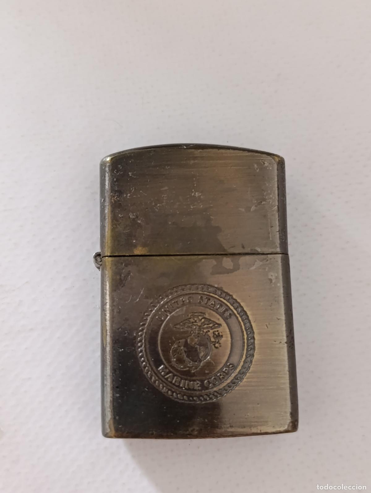 Mecheros: ANTIGUO MECHERO ENCENDEDOR DOREX - UNITED STATES MARINE CORPS - VINTAGE - DE METAL (V7D)