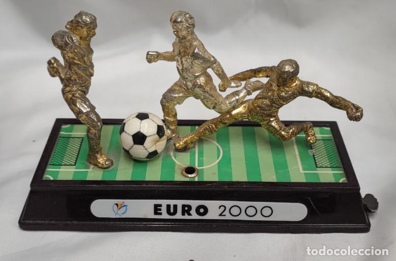Mecheros: ENCENDEDOR VINTAGE DE FIGURA, EURO 2000, MECHERO EUROCOPA 2000