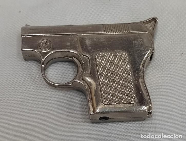 Mecheros: ENCENDEDOR CON FORMA DE PISTOLA WALTHER SW, MECHERO