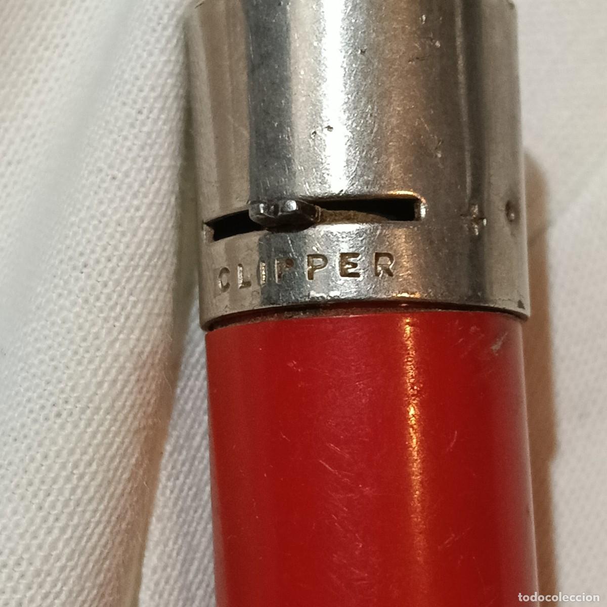 Mecheros: ENCENDEDOR CLIPPER ROJO