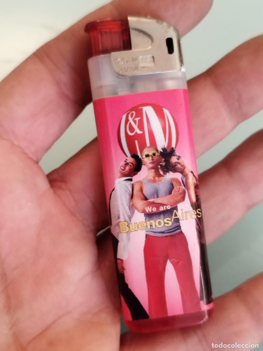 Mecheros: Mechero , encendedor publicidad tabaco, cigarros L&M. Webare Buenos aires, sin gas.