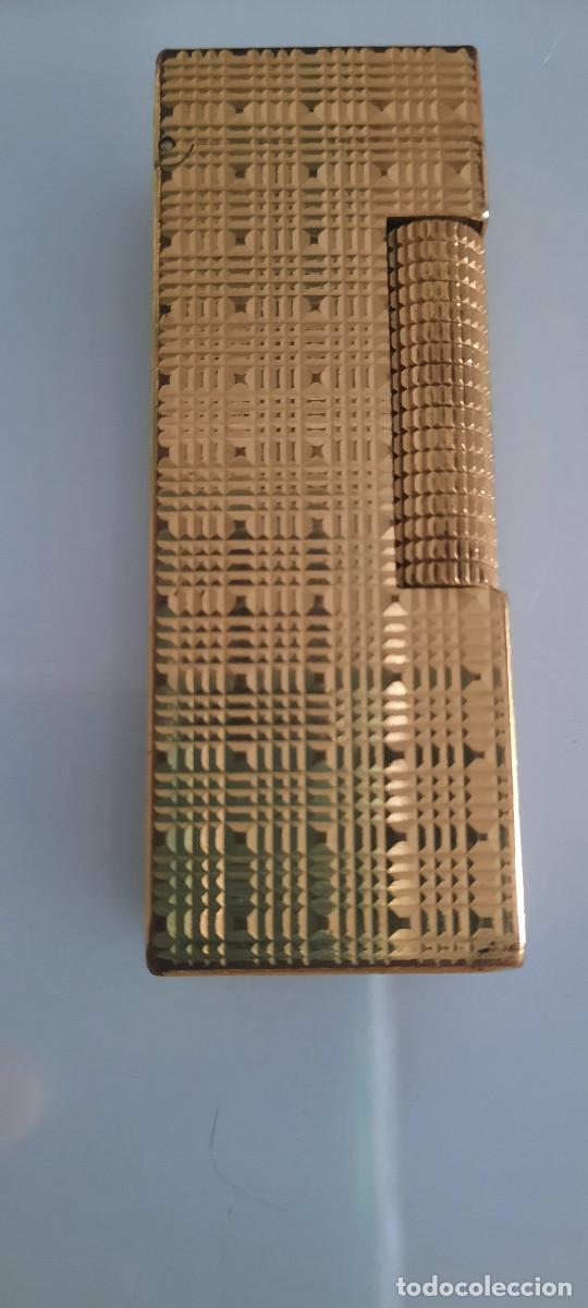 Mecheros: MECHERO ORIGINAL USADO CHAPADO EN ORO, MARCA DUNHILL EN PERFECTO ESTADO DE FUNCIONAMIENTO