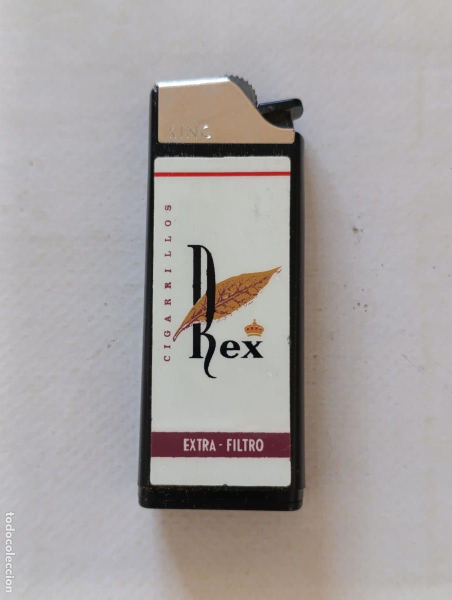 Mecheros: MECHERO ENCENDEDOR CIGARRILLOS REX EXTRA FILTRO - KING - CLIPPER - TABACO (P7C)