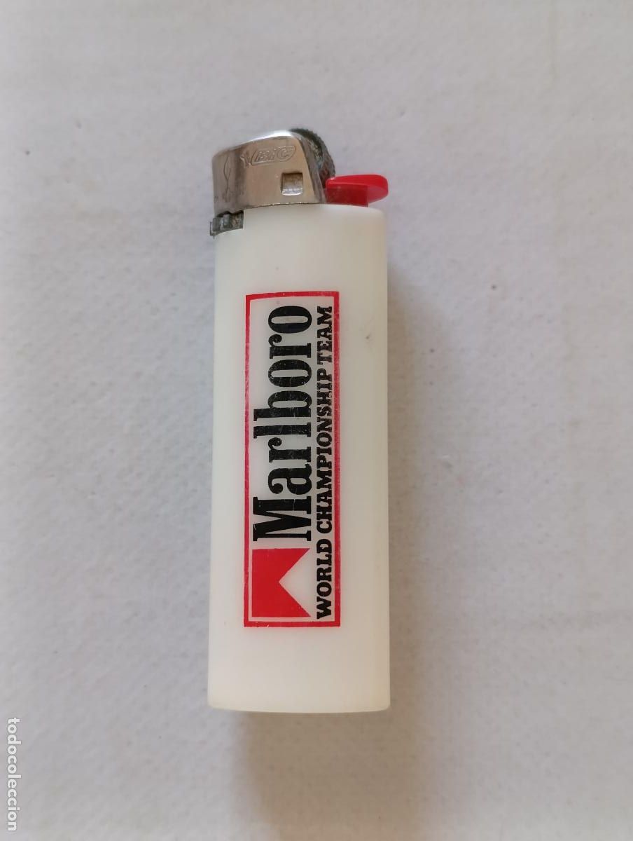 Mecheros: MECHERO ENCENDEDOR MARLBORO - WORLD CHAMPIONSHIP TEAM - BIC - TABACO (P7C)