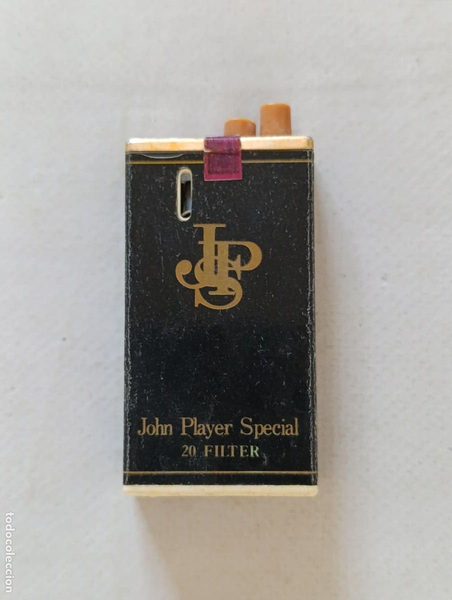 Mecheros: MECHERO ENCENDEDOR JOHN PLAYER SPECIAL 20 FILTER - IMITA PAQUETE DE TABACO (P7C)