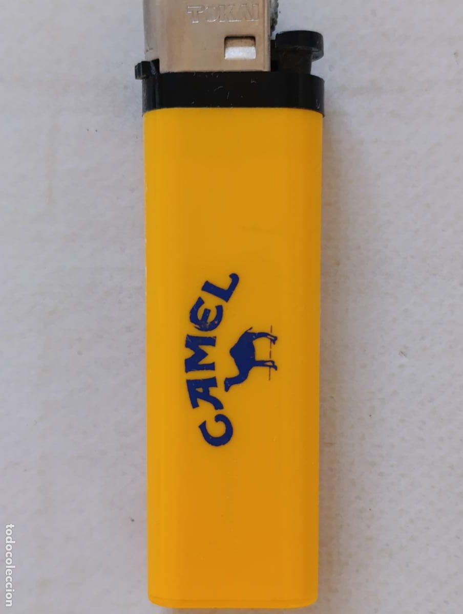Mecheros: MECHERO ENCENDEDOR CAMEL - AMARILLO - TABACO - PUBLICIDAD (P7C)