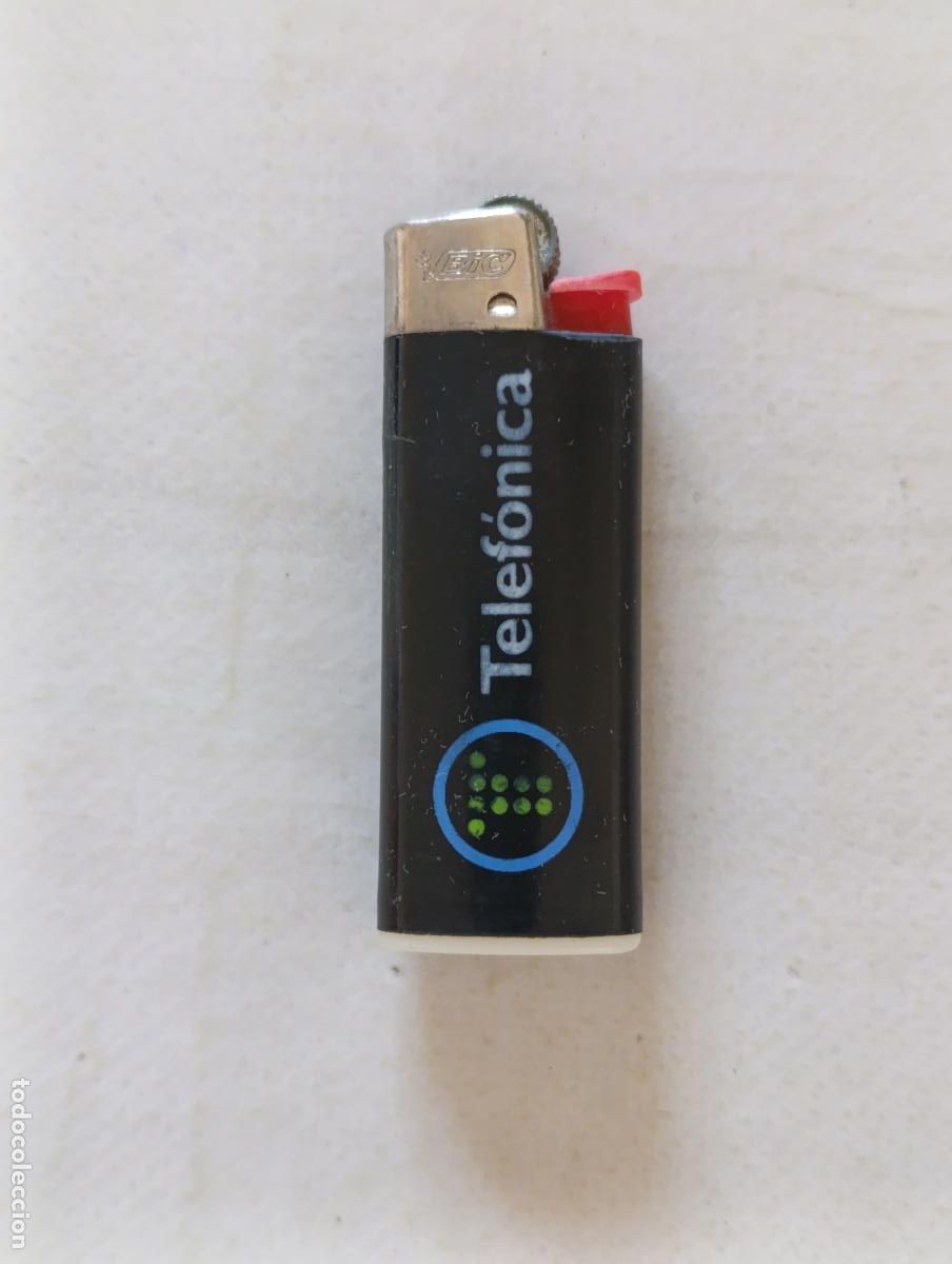 Mecheros: MECHERO ENCENDEDOR TELEFONICA - BIC - PUBLICIDAD (P7C)