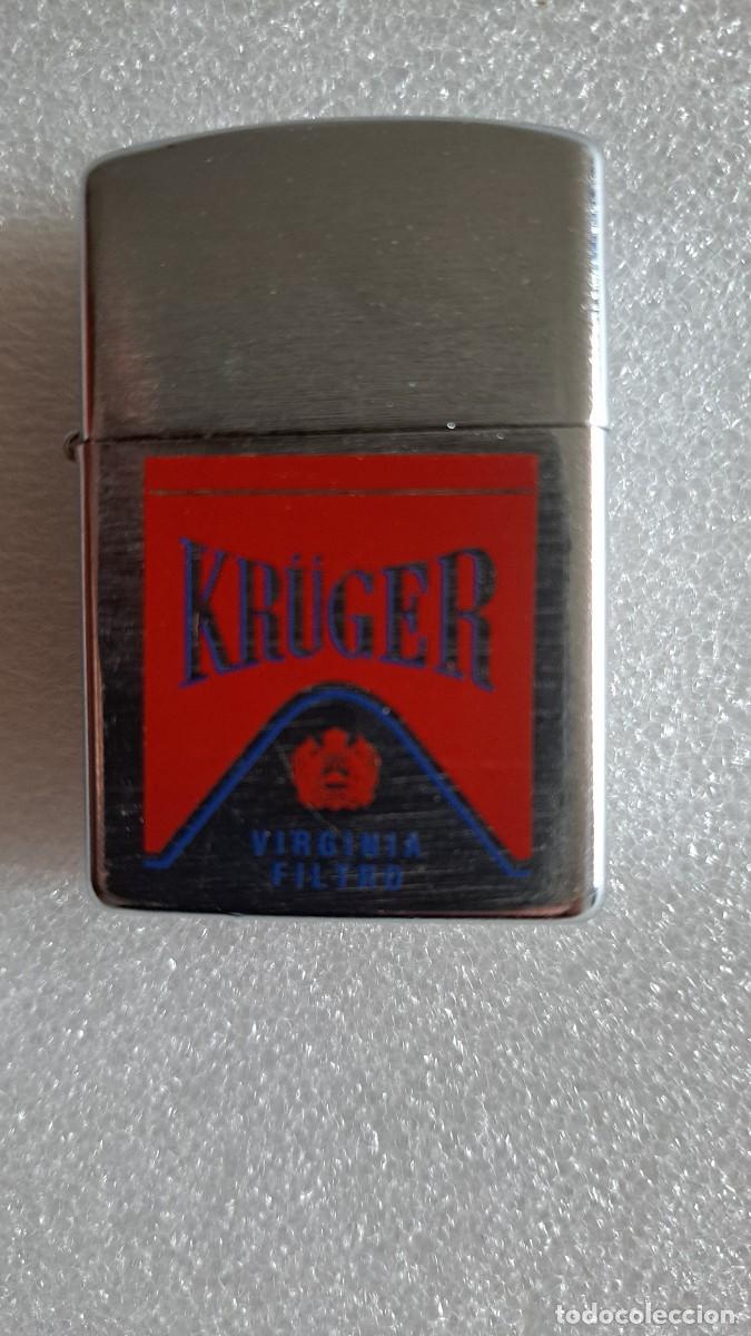 Mecheros: Mechero vintage, tipo &rdquo;Zipo&rdquo; de la marca Kr&uuml;ger