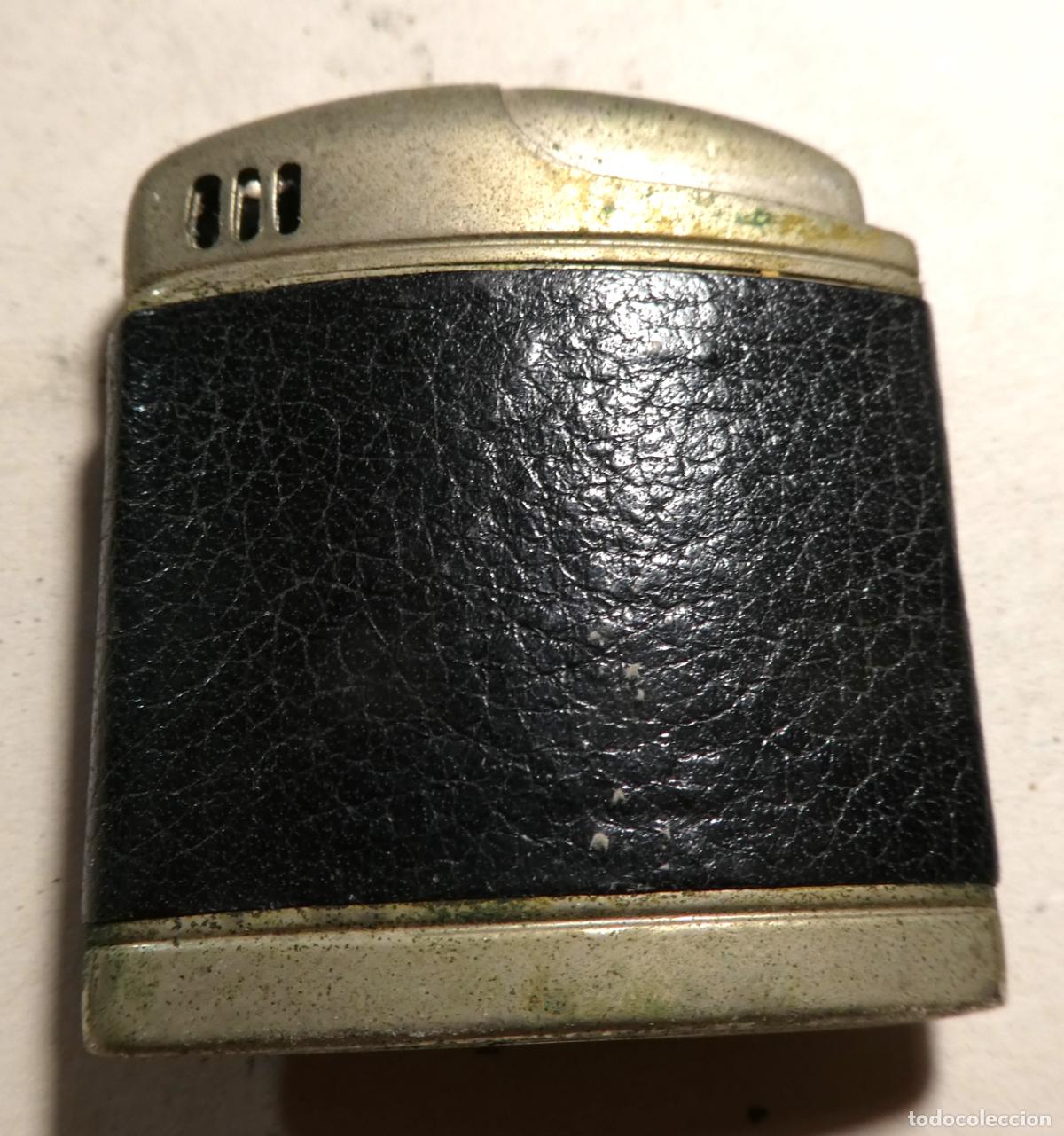 Mecheros: Encendedor Vintage de gas , mide 4,5X4 cm