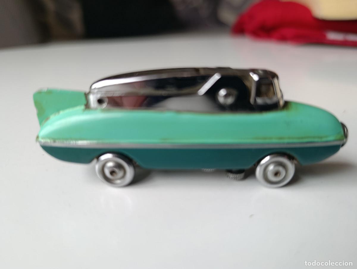 Mecheros: SAROME BLUE-BIRD VINTAGE PETROL LIGHTER Mechero Feuerzeug Briquet Accendino 点烟器 Jap&oacute;n c. 1950s