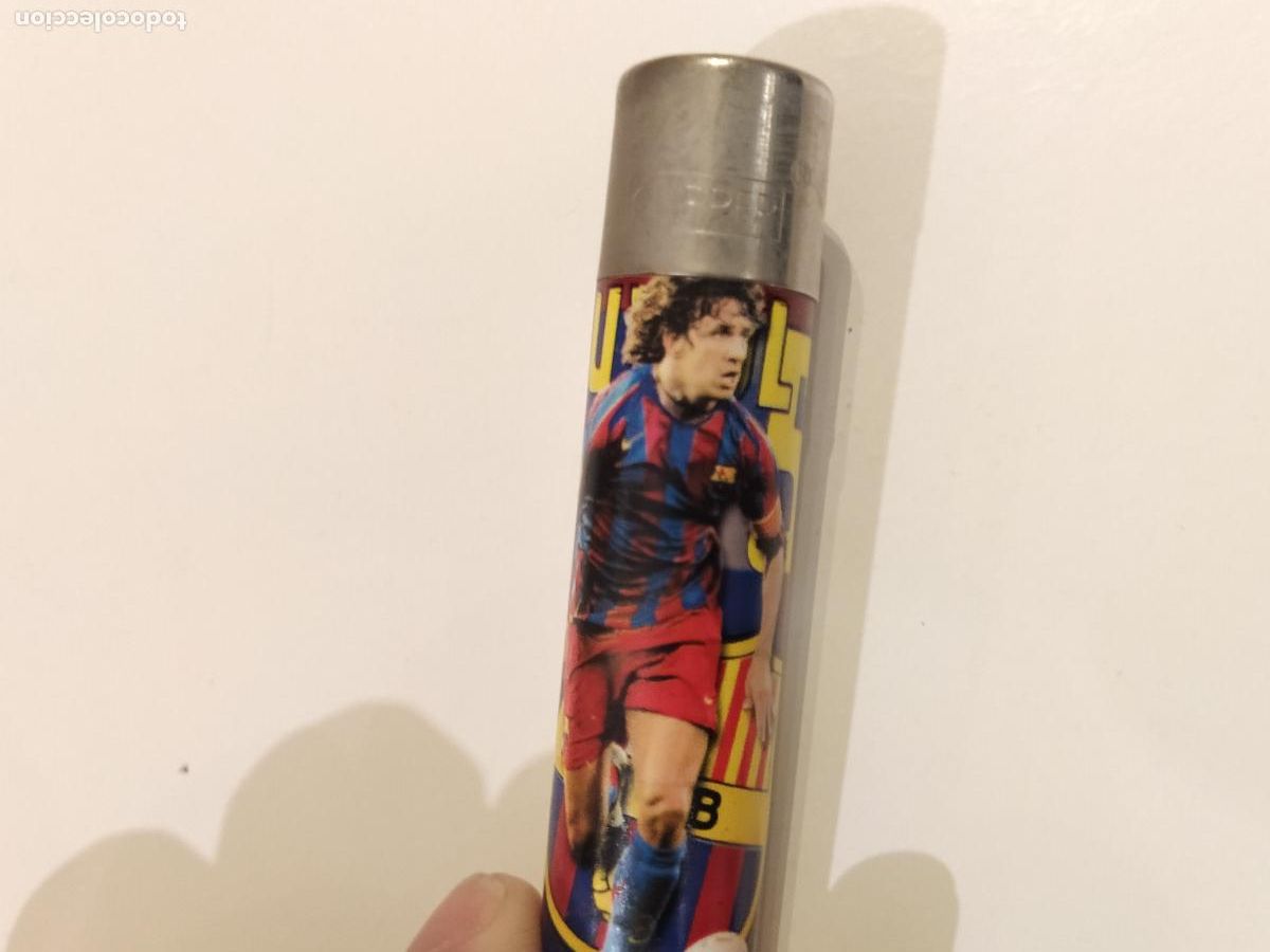 Mecheros: FC BARCELONA - CARLES PUYOL - CLIPPER - MECHERO - FUTBOL -VER FOTOS-(K-16.062