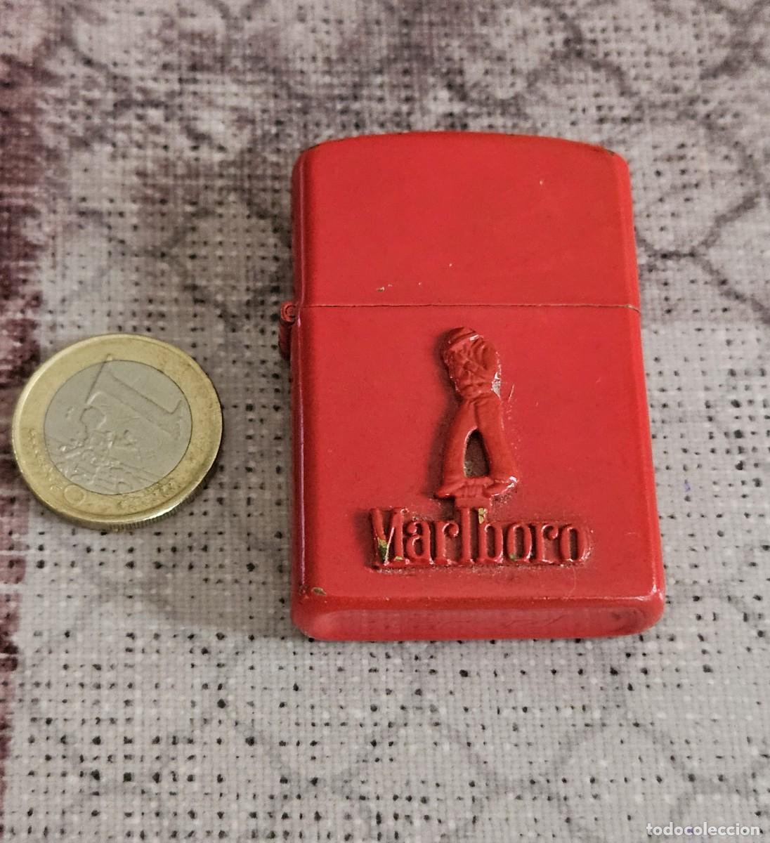 Mecheros: Mechero/ Encendedor Promocional Vintage De La Marca De Tabaco Marlboro.