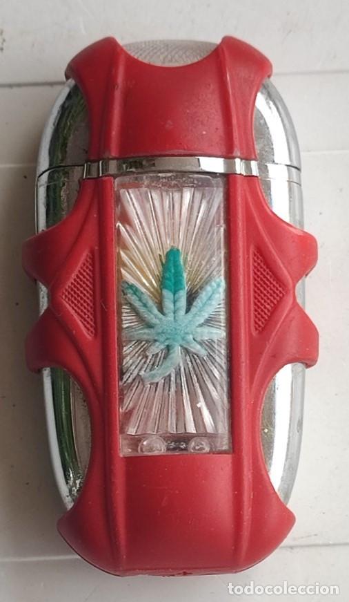 Mecheros: ENCENDEDOR VINTAGE CON CARCASA, MECHERO RECARGABLE