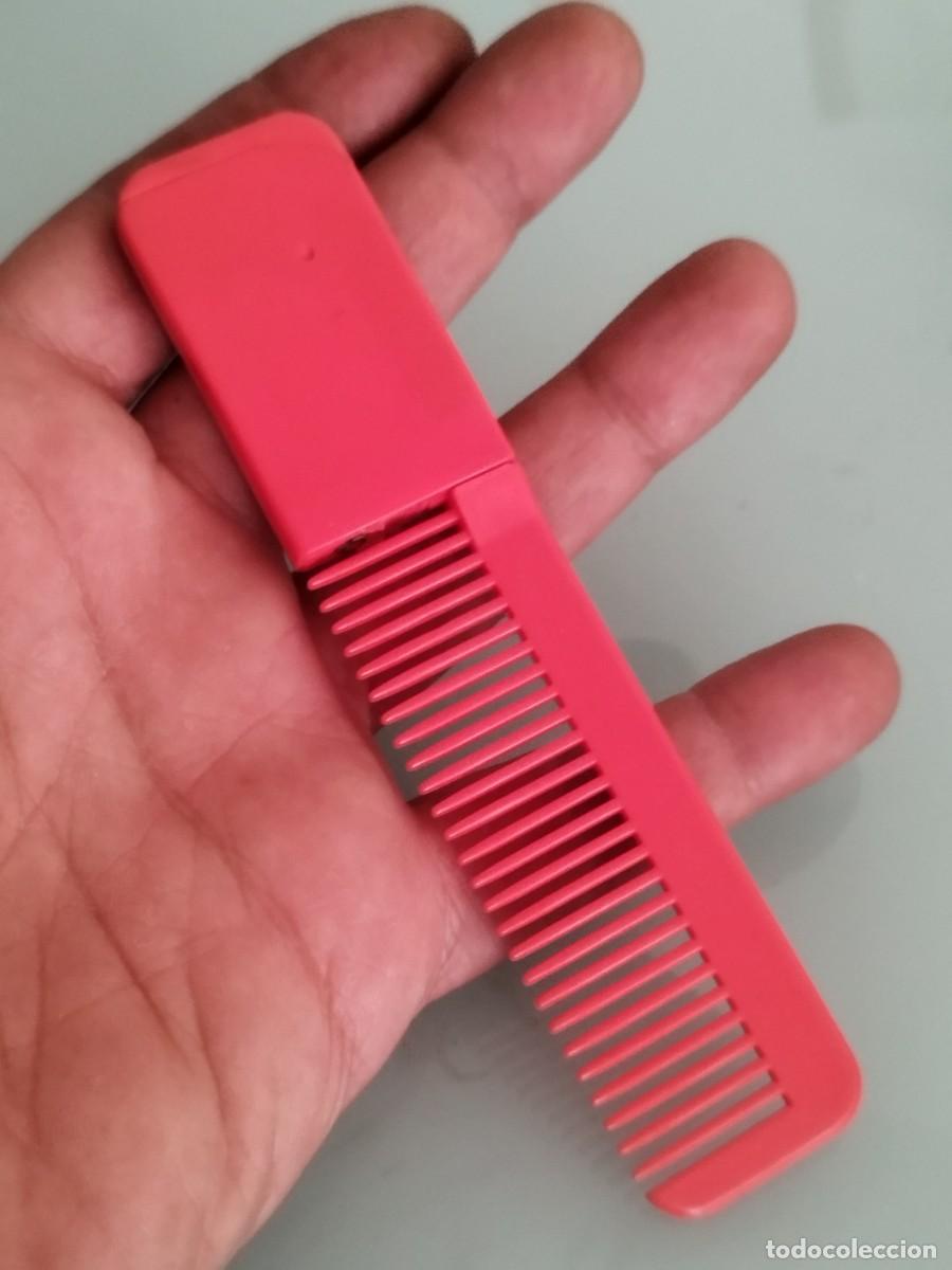 Mecheros: Antiguo peine mechero. Dos en uno.