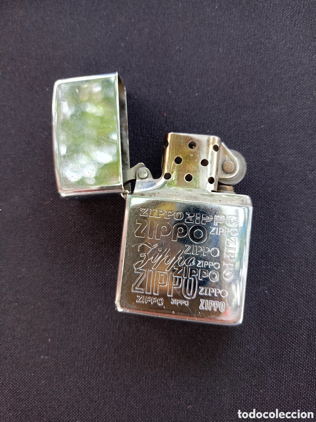 Mecheros: MECHERO ZIPPO CON ROTULACIONES INCISAS DISTINTAS ZIPPO