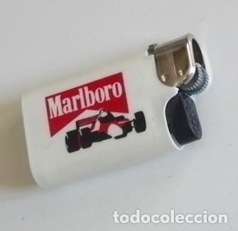 Mecheros: MECHERO PUBLICITARIO MARLBORO LOGOTIPO COCHE DE F1 F&Oacute;RMULA 1 LOGO PUBLICIDAD DE TABACO DJEEP FRANCIA