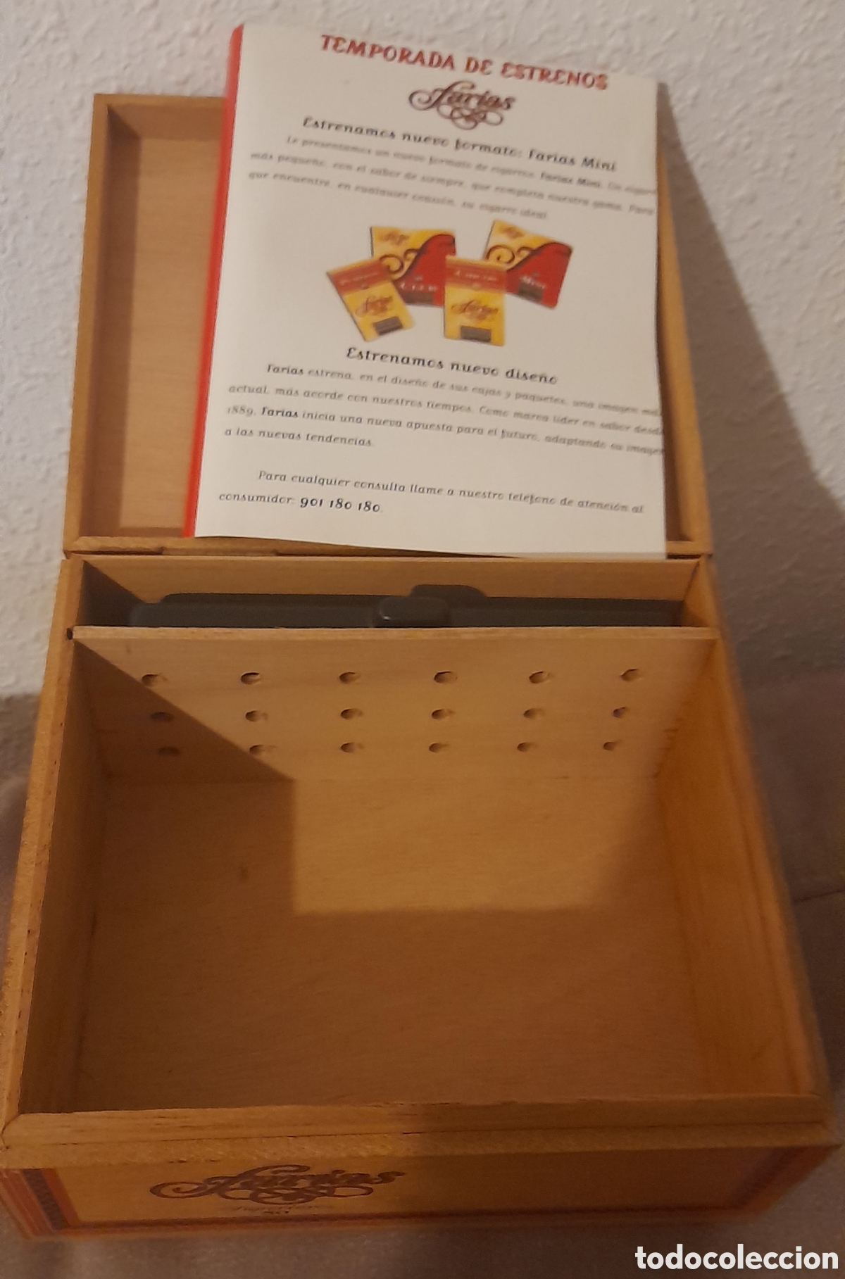 Mecheros: Humidor caja de madera - Foto 4