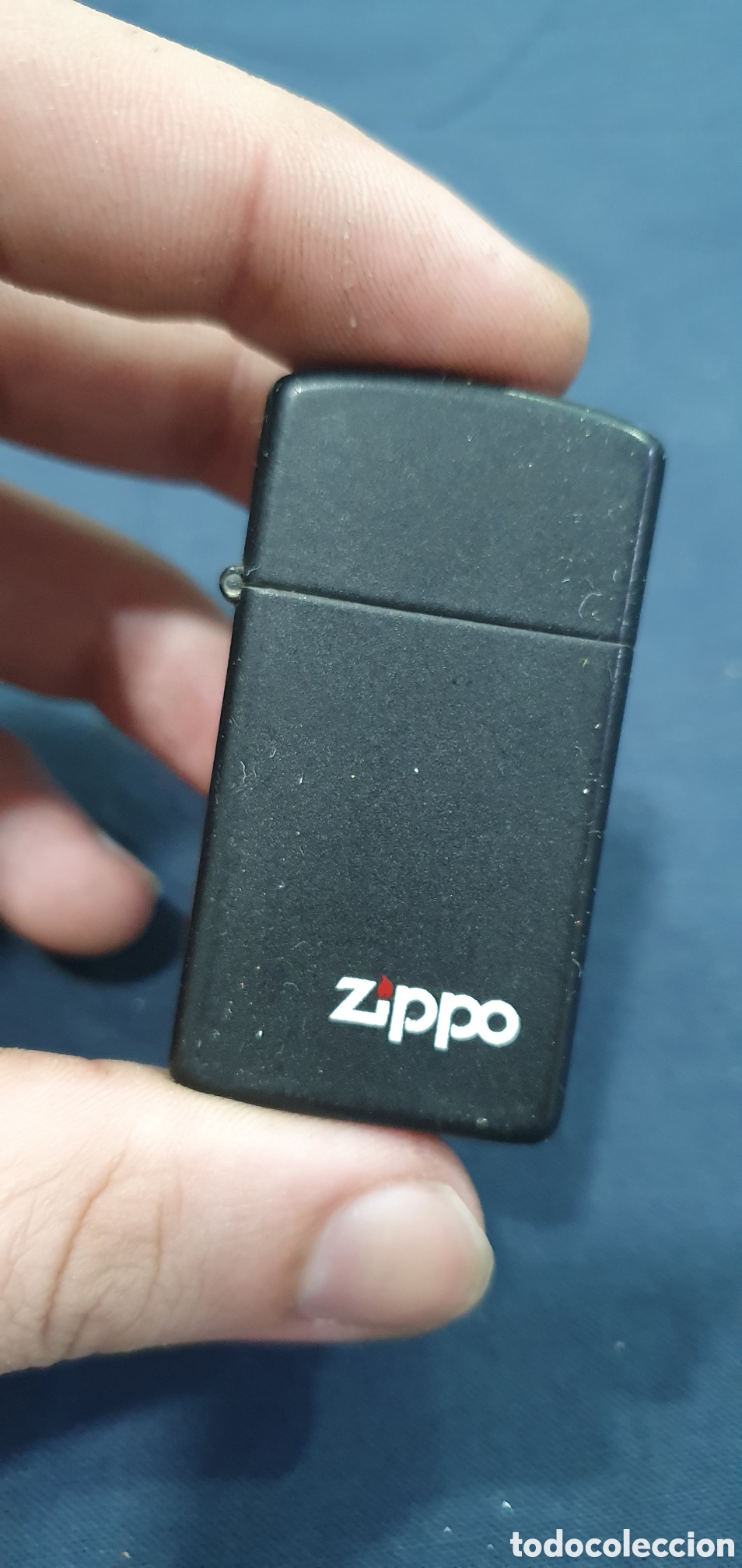 Mecheros: Mechero Zippo negro. (L134)
