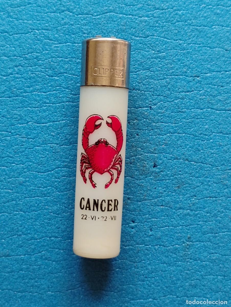Mecheros: MECHERO CLIPPER HOROSCOPO CANCER (USADO - FUNCIONA)