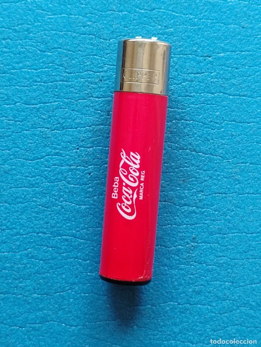 Mecheros: MECHERO CLIPPER COCA COLA (USADO - FUNCIONA)