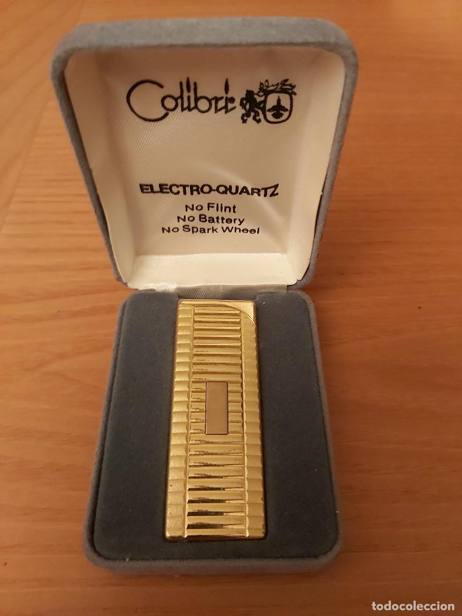 Mecheros: MECHERO COLIBRI ELECTRO QUARTZ EN SU CAJA ORIGINAL SIN PROBAR