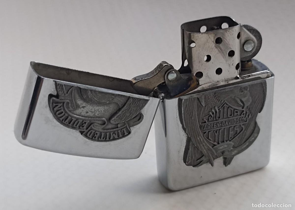Mecheros: Mechero Zippo Edici&oacute;n limitada Harley-Davidson, Barret Smythe/Jon Robyn de 1994