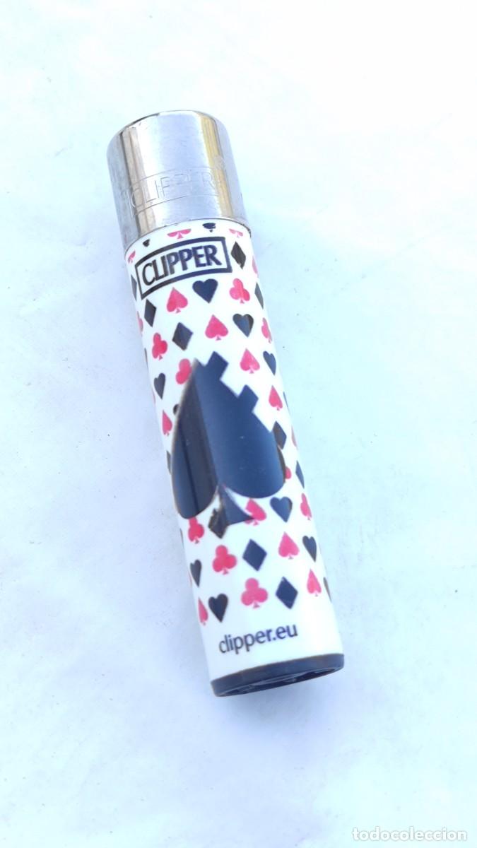 Mecheros: MECHERO SIN CARGA - CLIPPER / NAIPE CORAZON