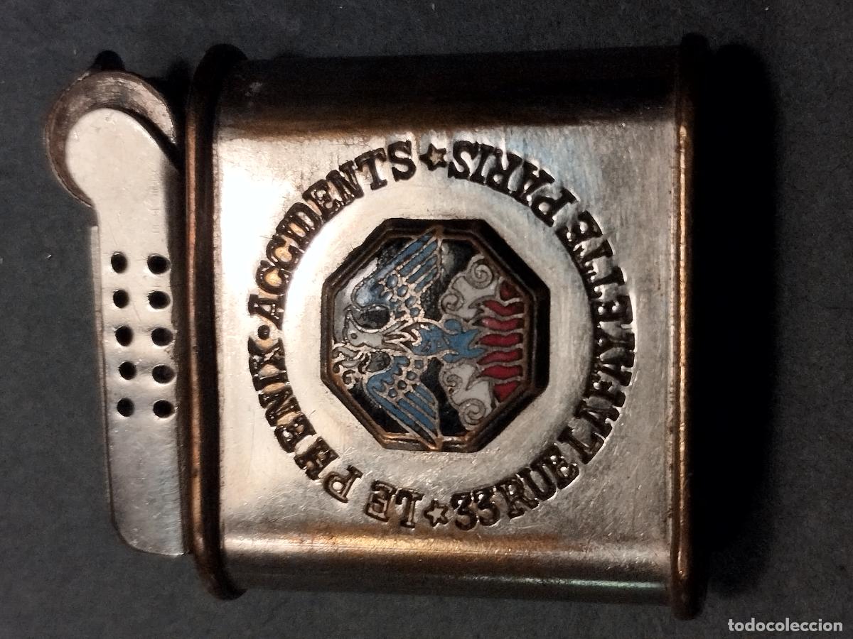 Mecheros: FAC 91. MECHERO PUBLICITARIO DE PHENIX ACCIDENTES. CON ESMALTE. MOD. DRAGO NIZE. BUENA CALIDAD.