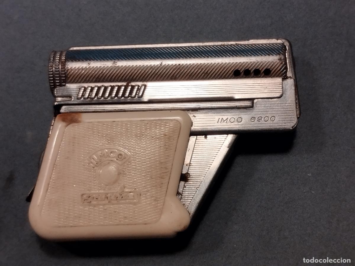 Mecheros: FAC 107 MECHERO CON FORMA DE PISTOLA. IMCO 6900. BUENA CALIDAD.