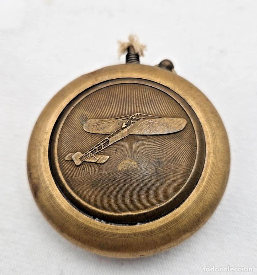 Mecheros: BRIQUET DE POILU AVION TYPE BLERIOT BALLON DIRIGEABLE ZIPPELIN