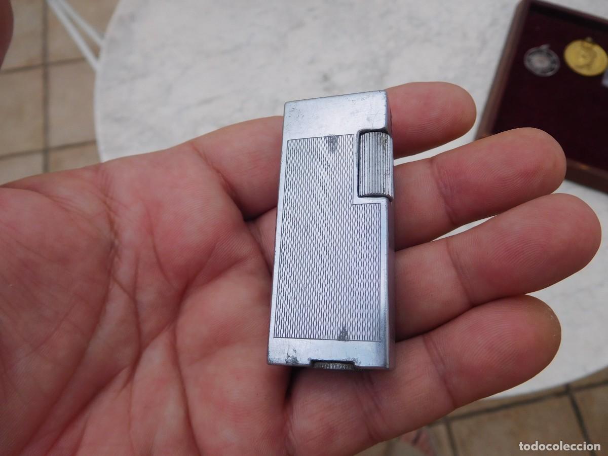 Mecheros: Encendedor de gasolina antiguo Rolux suizo (Funciona)