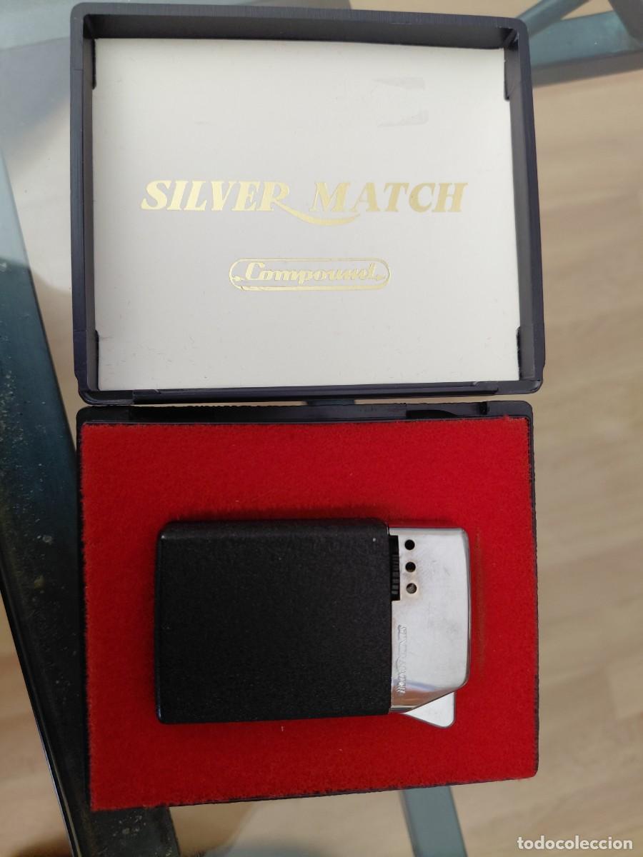 Mecheros: Mechero Silver Watch. En caja original
