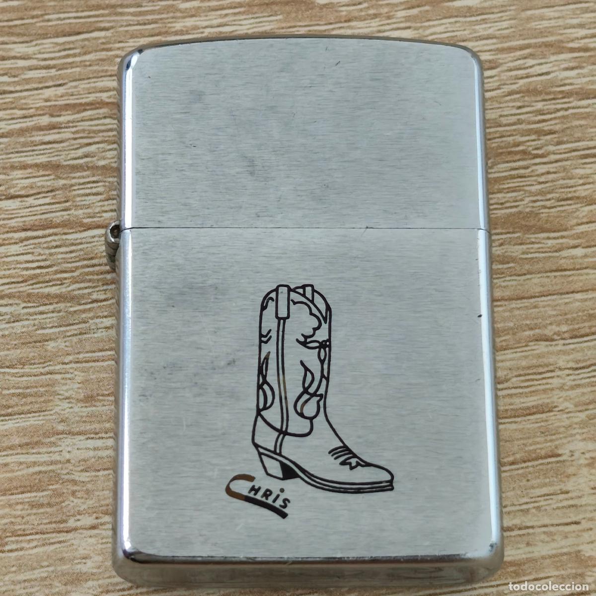 Mecheros: Zippo Vintage Lighter, 1983 Zippo Lighter with Cowboy Boot