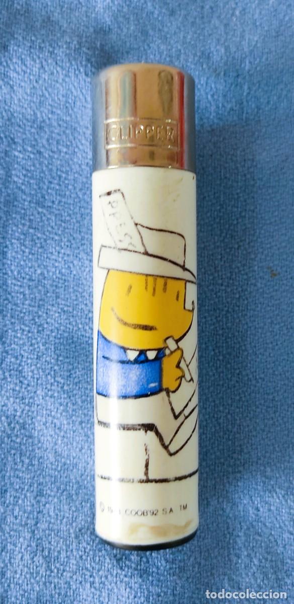 Mecheros: MECHERO CLIPPER ORIGINAL MASCOTA COBI OLIMPIADA DE BARCELONA 92